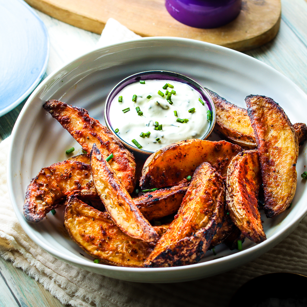 Air Fryer Potato Wedges