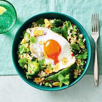 Fried Green Rice
