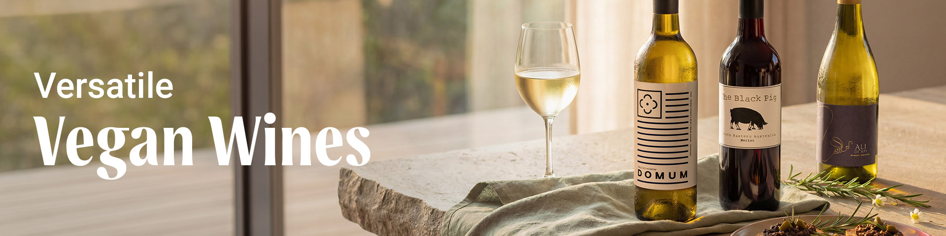 Versatile Vegan Wines