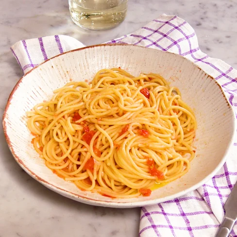 10-min Pasta con Tomate