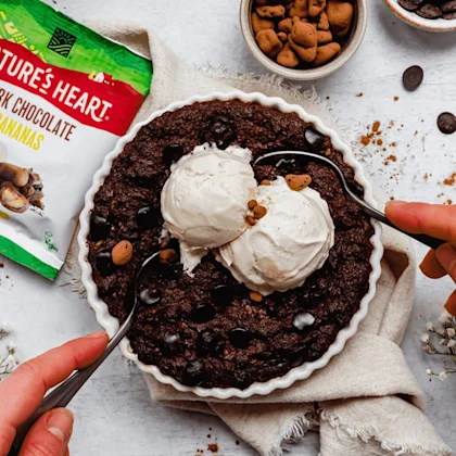 Nature's Heart Skillet Chocolate Brownie