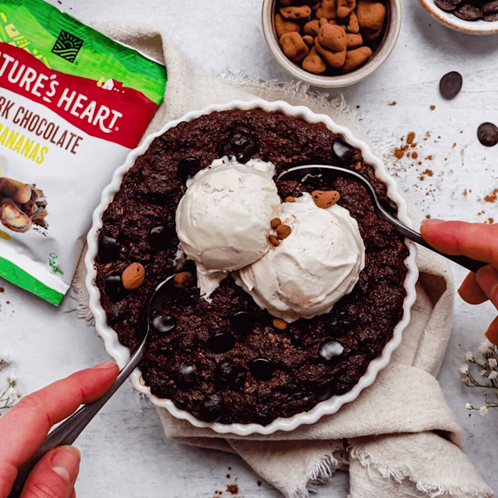 Nature's Heart Skillet Chocolate Brownie