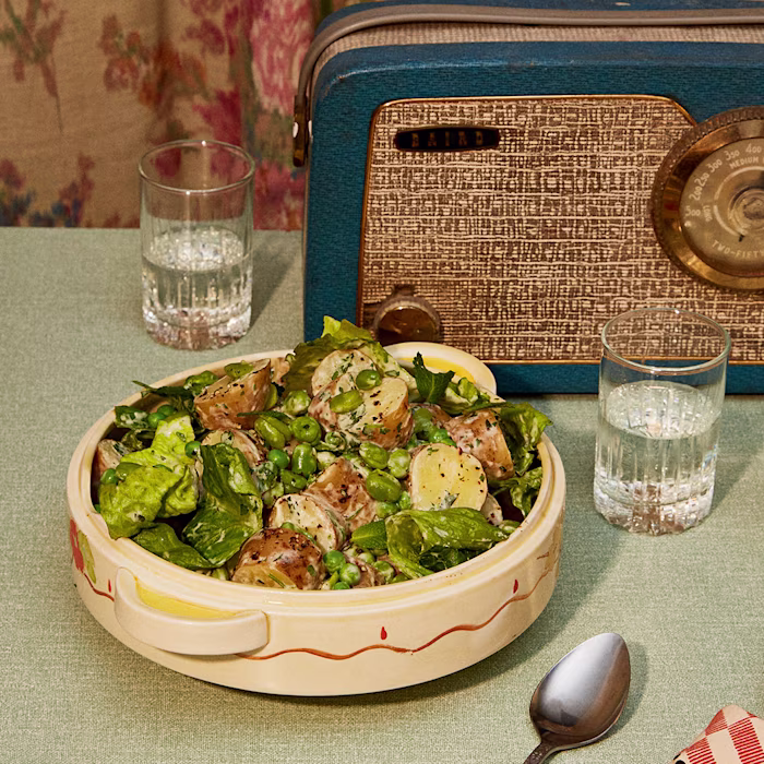Potato, Pea and Broad Bean Salad