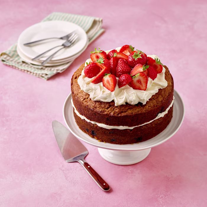Berry Decadent Carrot Cake