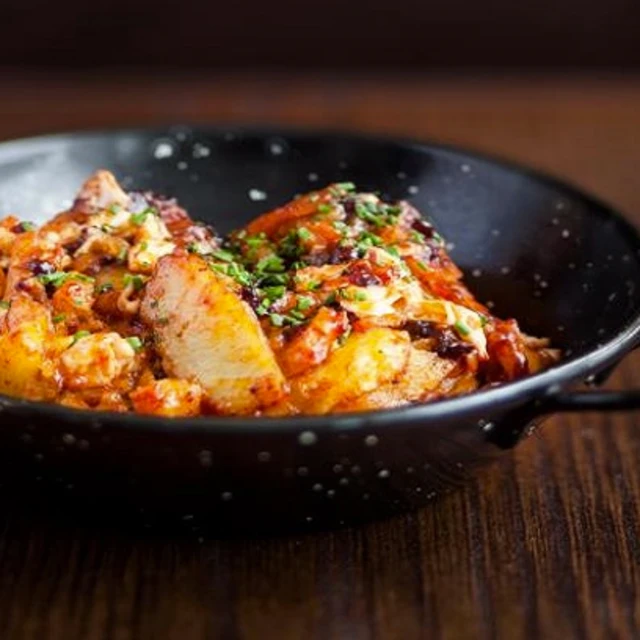 Huevos Rotos with Chorizo