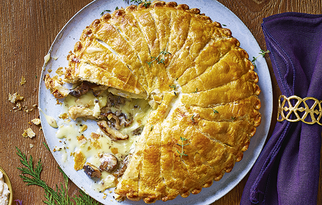 Truffled Mushroom and Camembert Pithivier