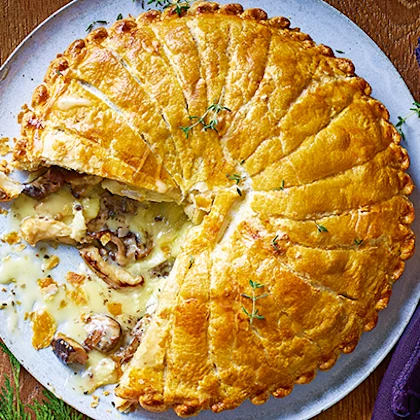 Truffled Mushroom and Camembert Pithivier