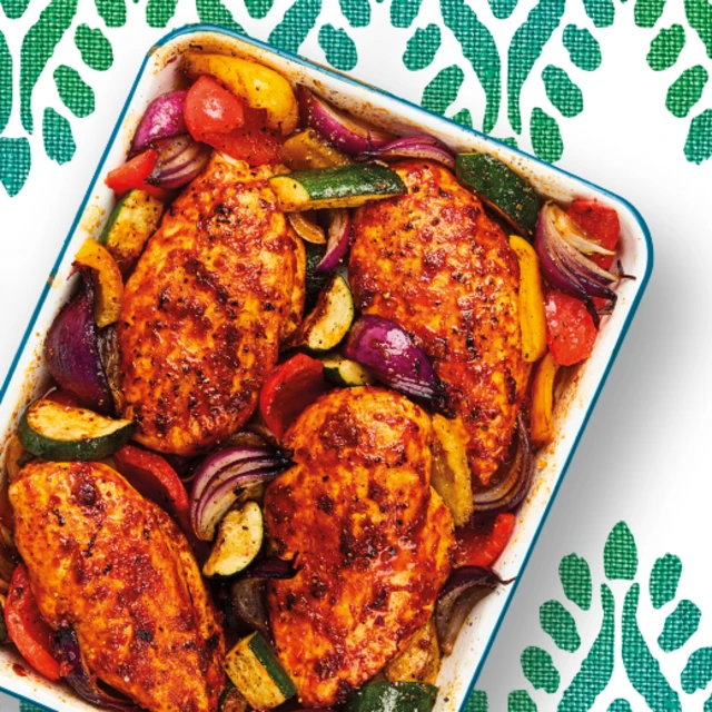 Aromatic Harissa Traybake