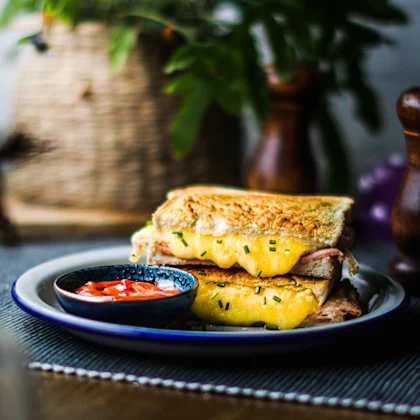 Air Fryer Cheese Toastie