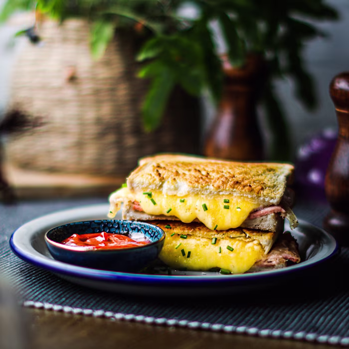 Air Fryer Cheese Toastie