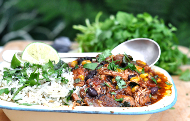 Slow Cooker Mexican Chicken Stew