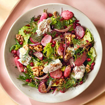 Roasted Radish and Ricotta Salad