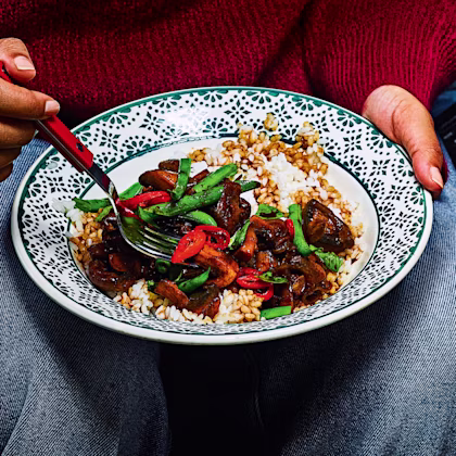 Chilli-fried Mushrooms