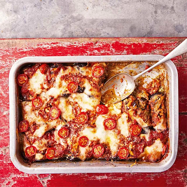 Baked Aubergine Cannelloni