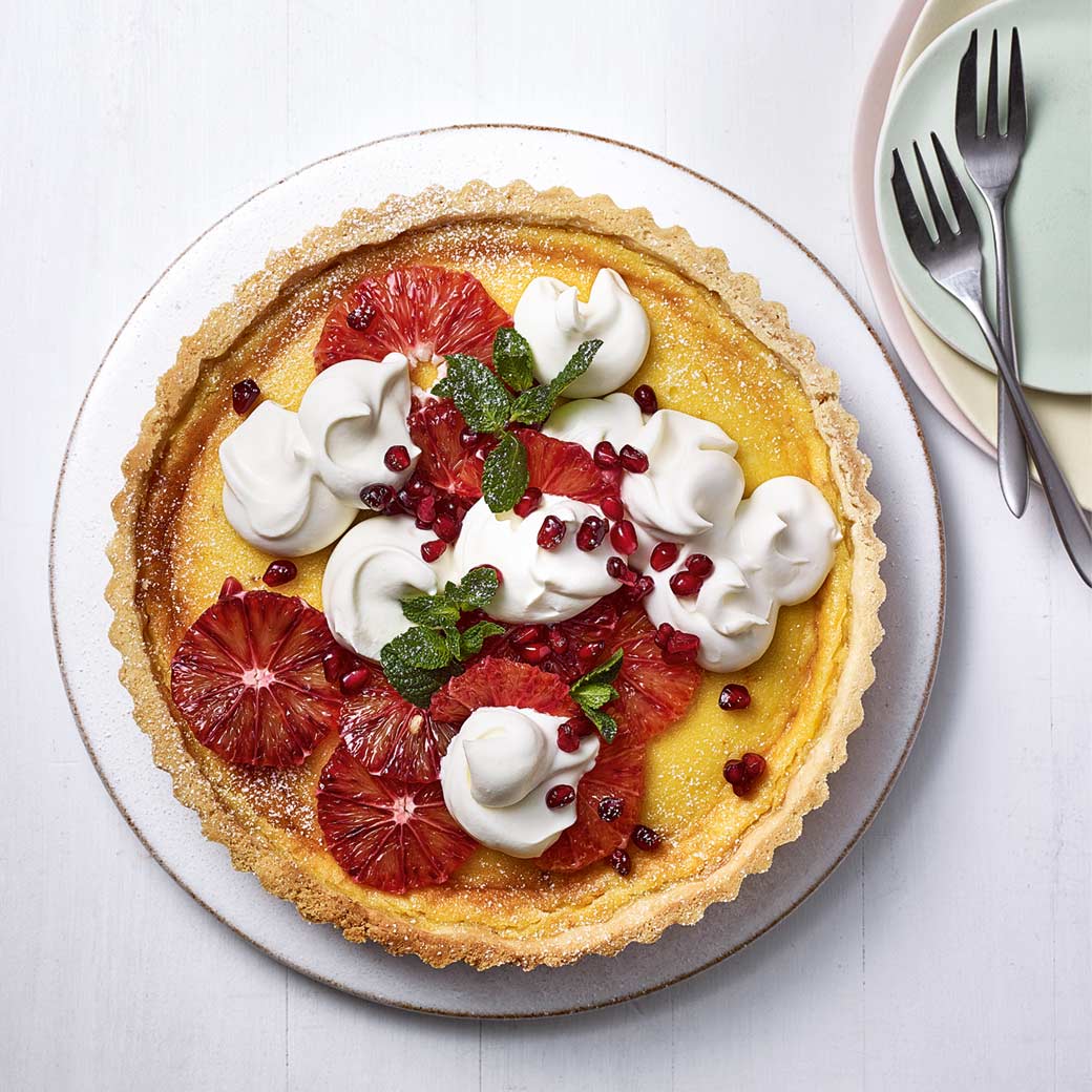 Blood Orange Tart