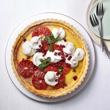 Blood Orange Tart