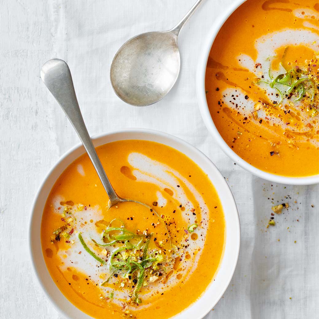 Carrot, Ginger & Lime Soup