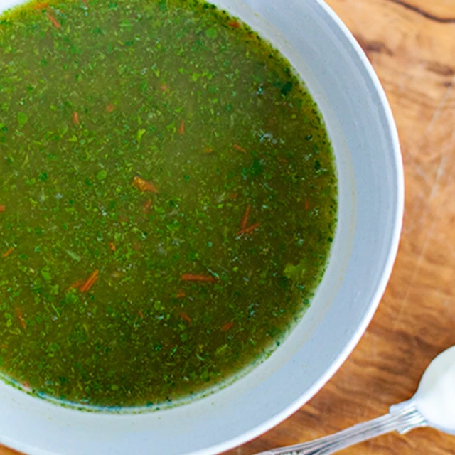 Chard and Kale Soup
