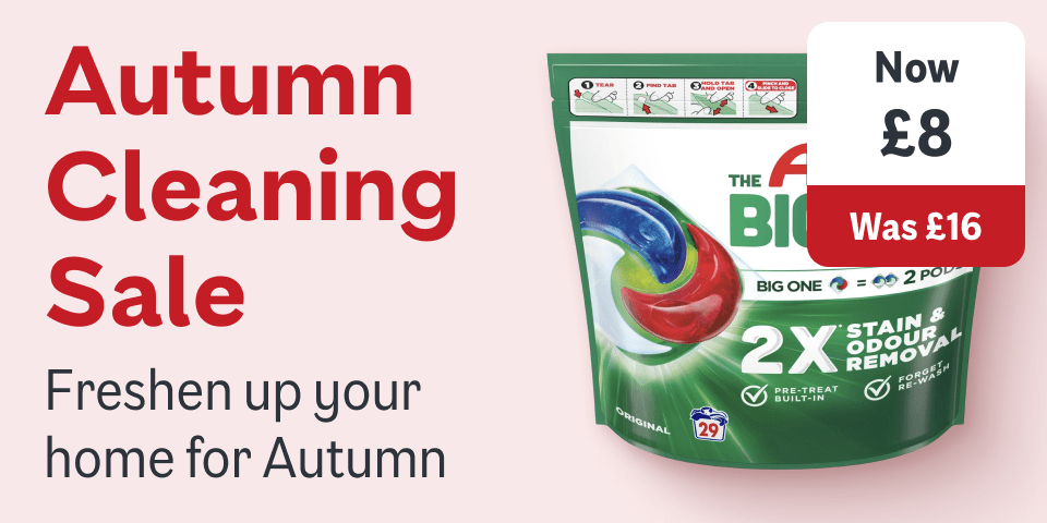 Autumn Cleaning Sale