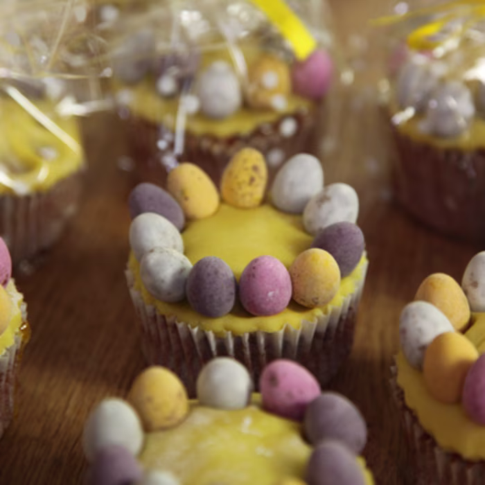 Simnel Cupcakes