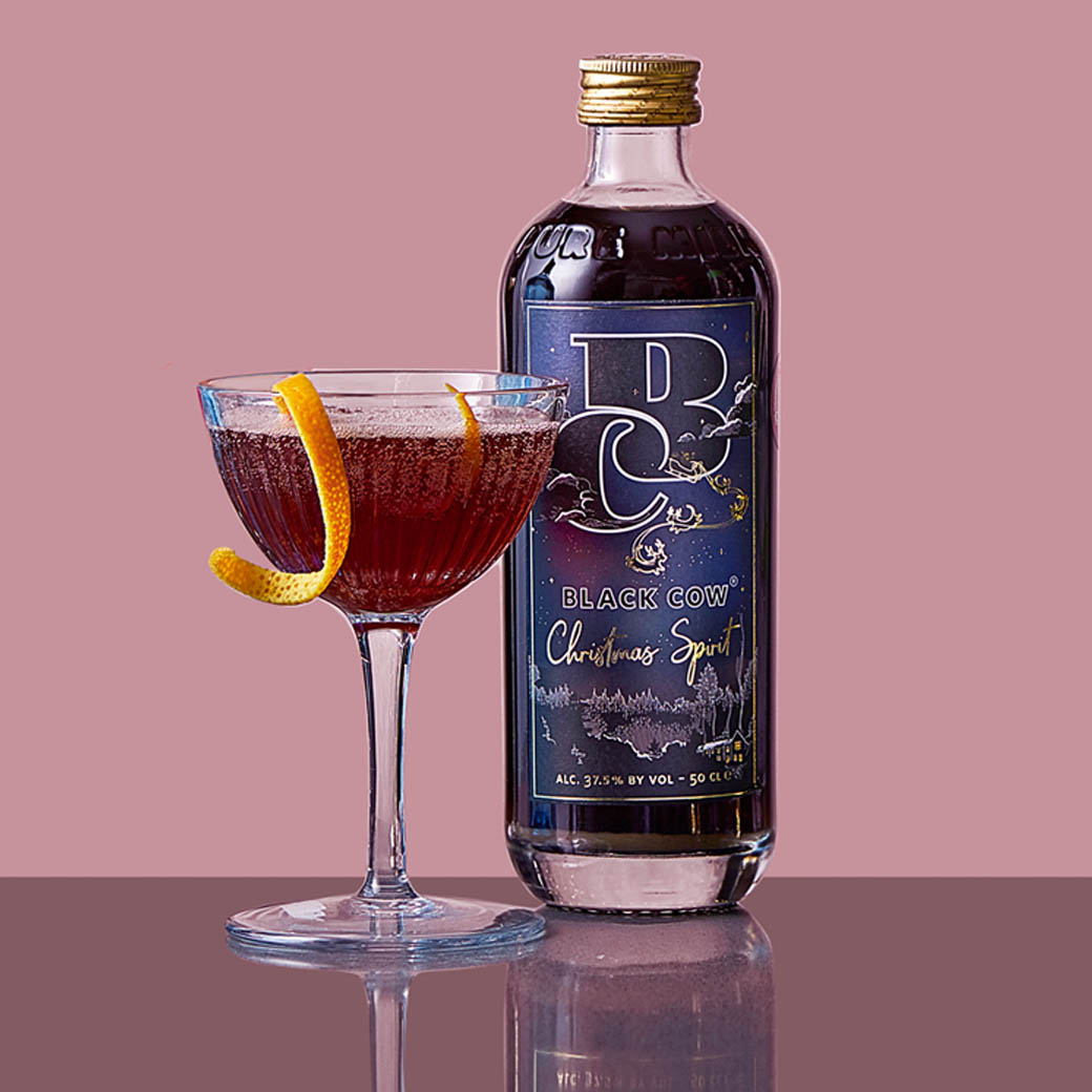 Christmas Spirit Champagne Cocktail