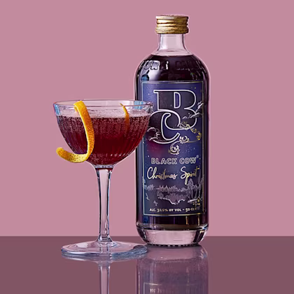 Christmas Spirit Champagne Cocktail