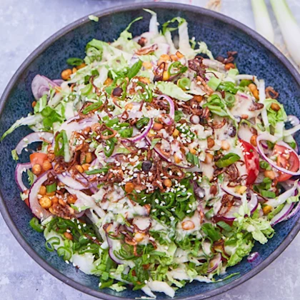 Asian Salad with Lime Vinaigrette