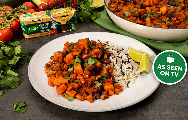 Sweet Potato and Black Bean Chilli