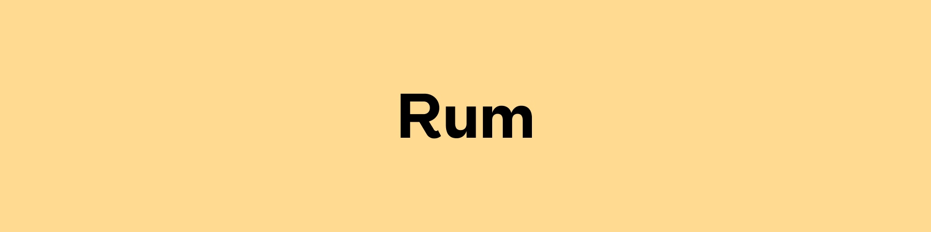 Rum