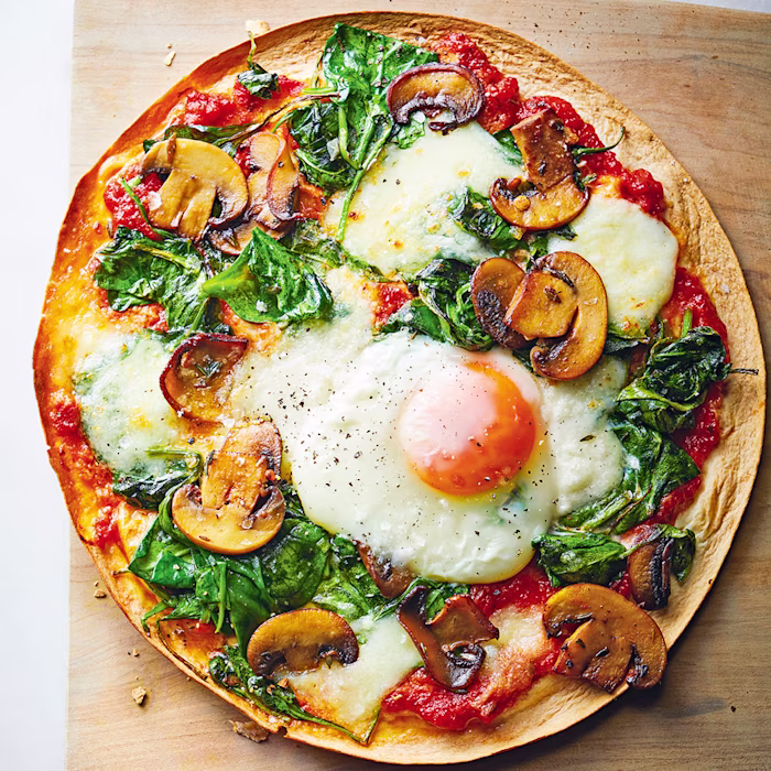 Florentine Tortilla Pizza