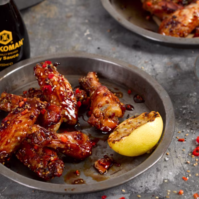 Soy Chilli Caramel Chicken Wings
