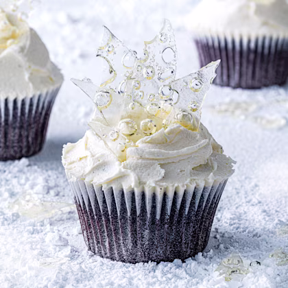 Mint Choc Ice Shard Cupcakes