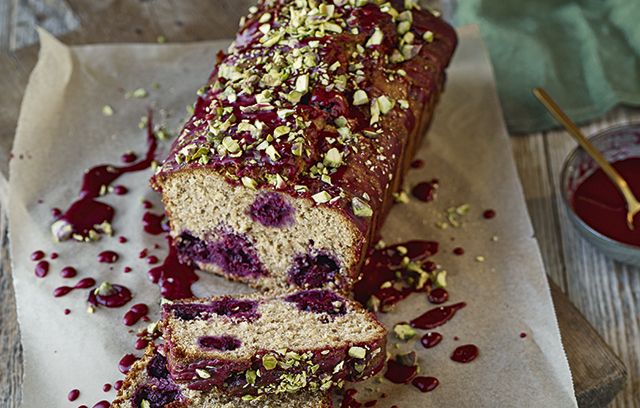 Blackberry Drizzle Loaf