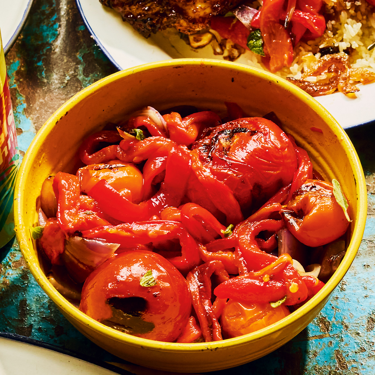 Smoky Red Peppers