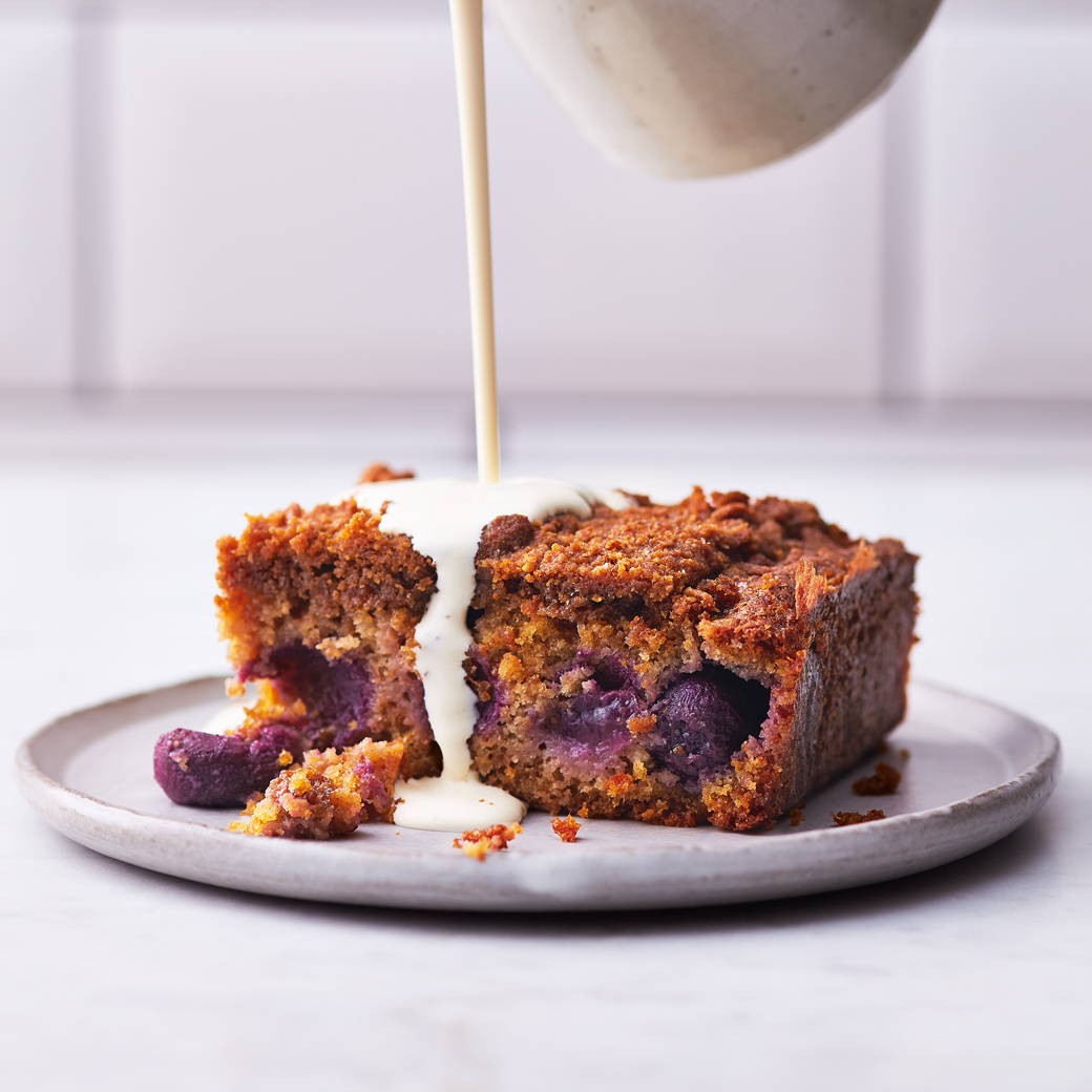 Black Grape Buckle Cake