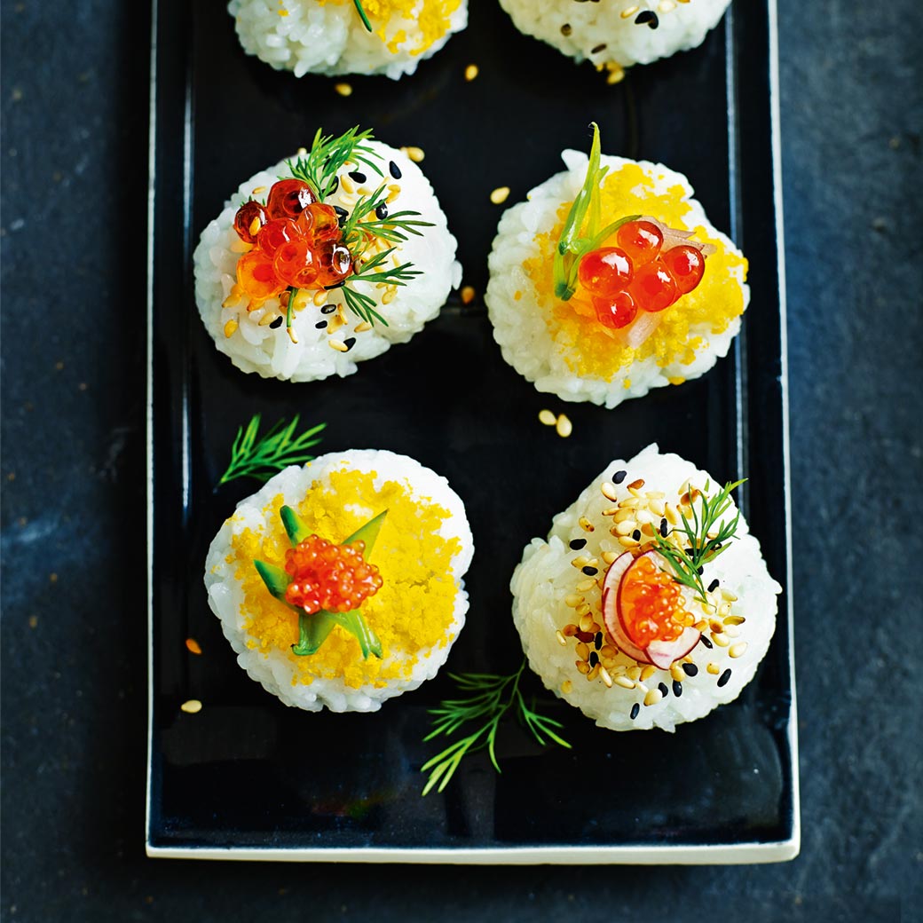 Rice Balls with Savoury Nori Jam