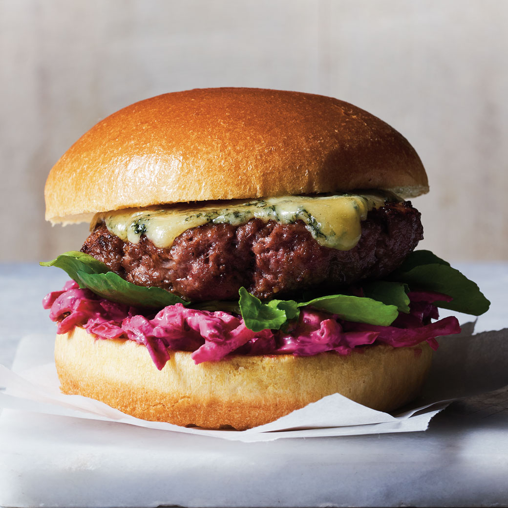 Speedy venison burger 