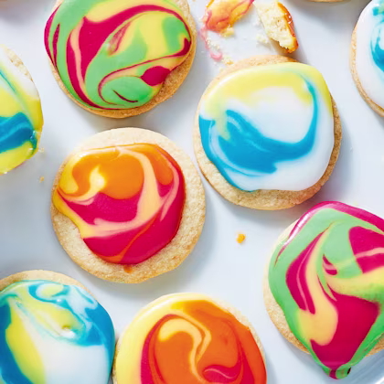 Tie-Dye Biscuits