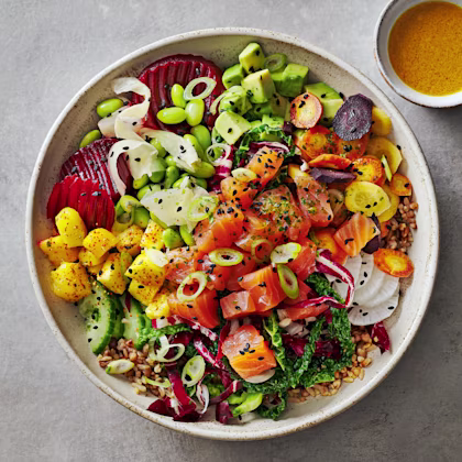 Rainbow Poke Bowl