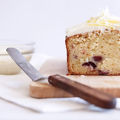 Lemon Yogurt and Cherry Cake