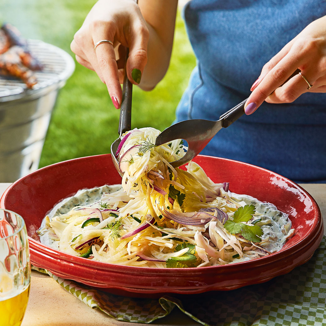 Fennel and Jalapeño Coleslaw 