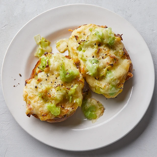 Cheesy Leek Jackets
