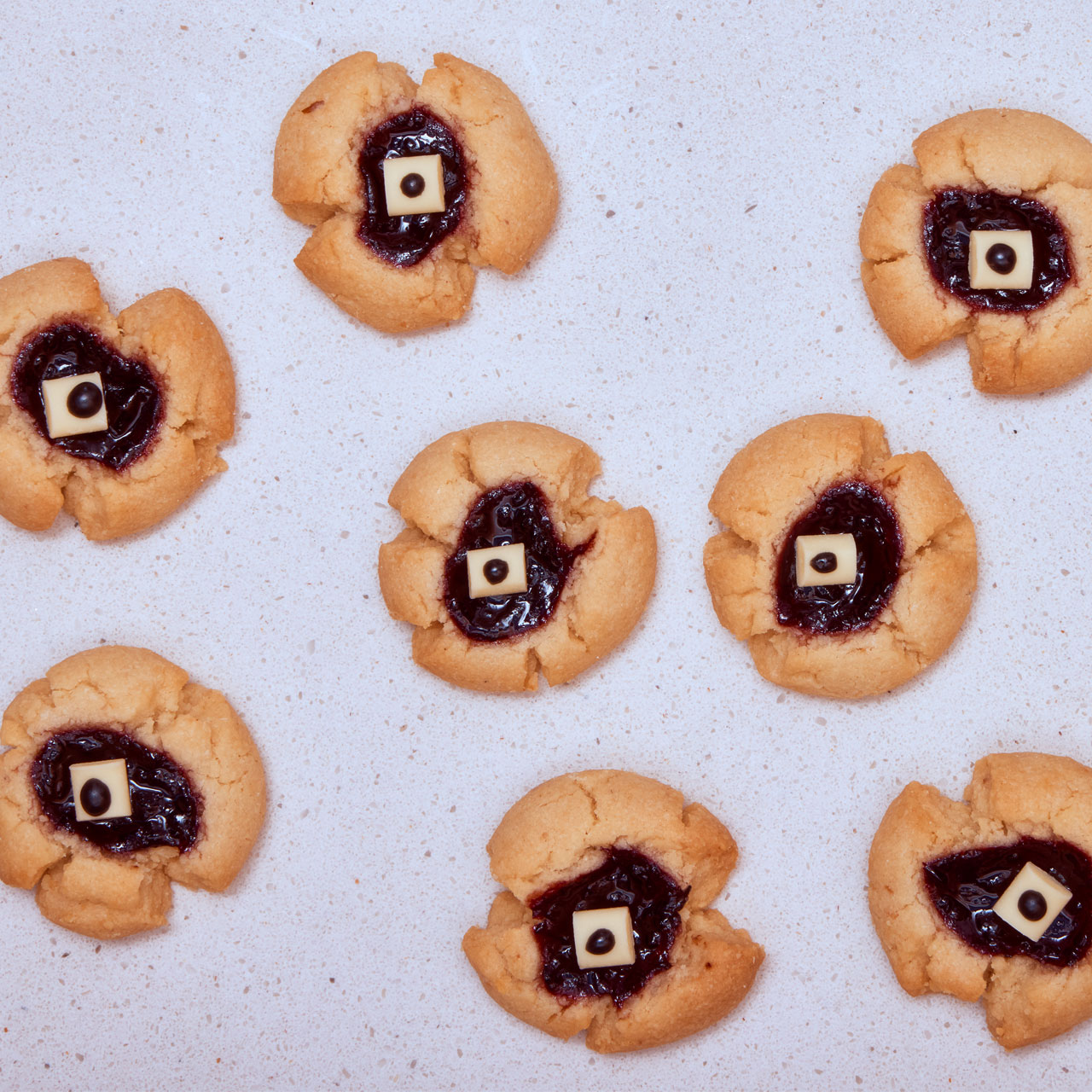 Mini Eyeball Cookies 