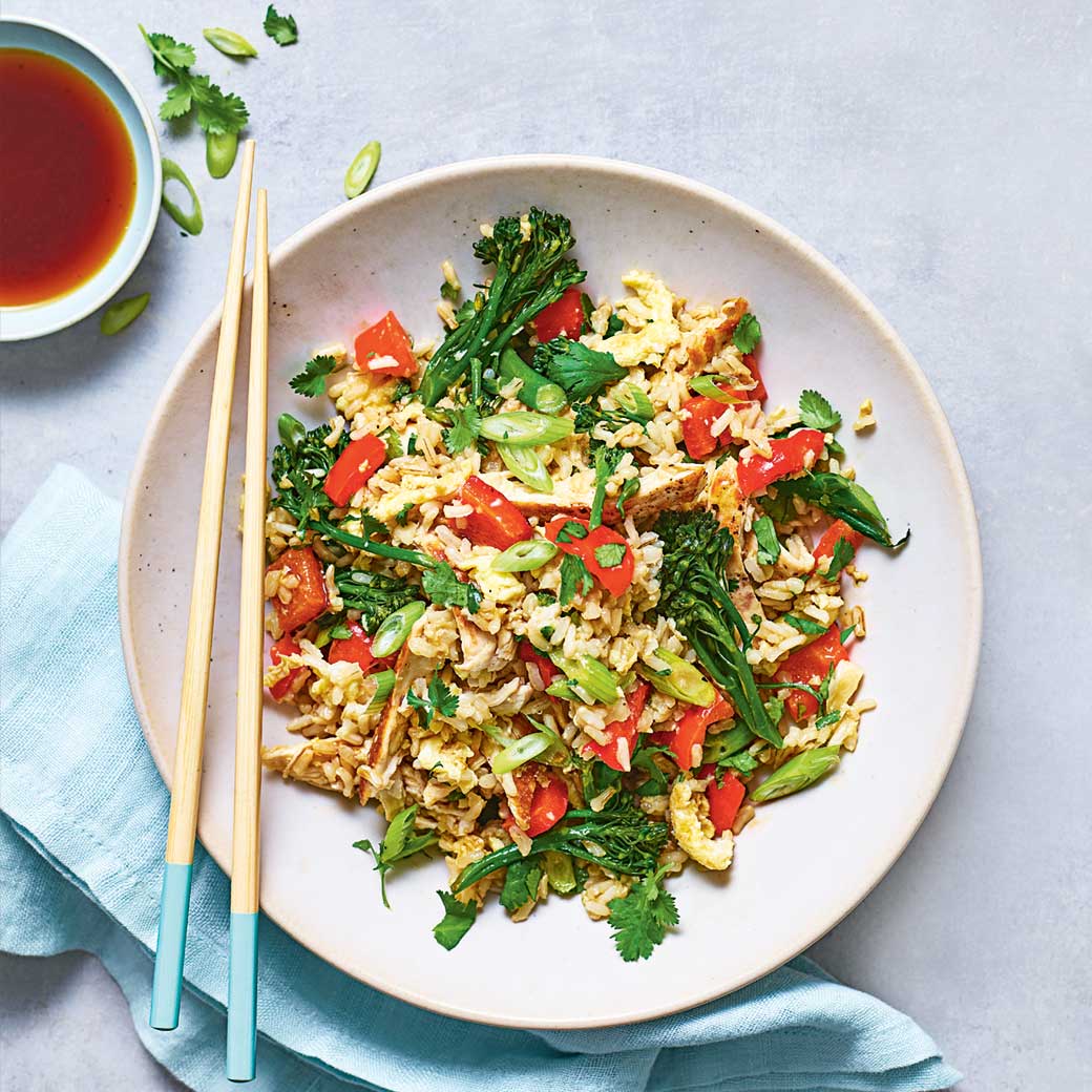 Fridge Clear-Out Egg Fried Rice