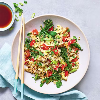 Fridge Clear-Out Egg Fried Rice