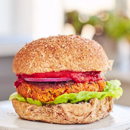 Herby Chickpea Burgers