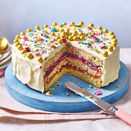 Harlequin Cake