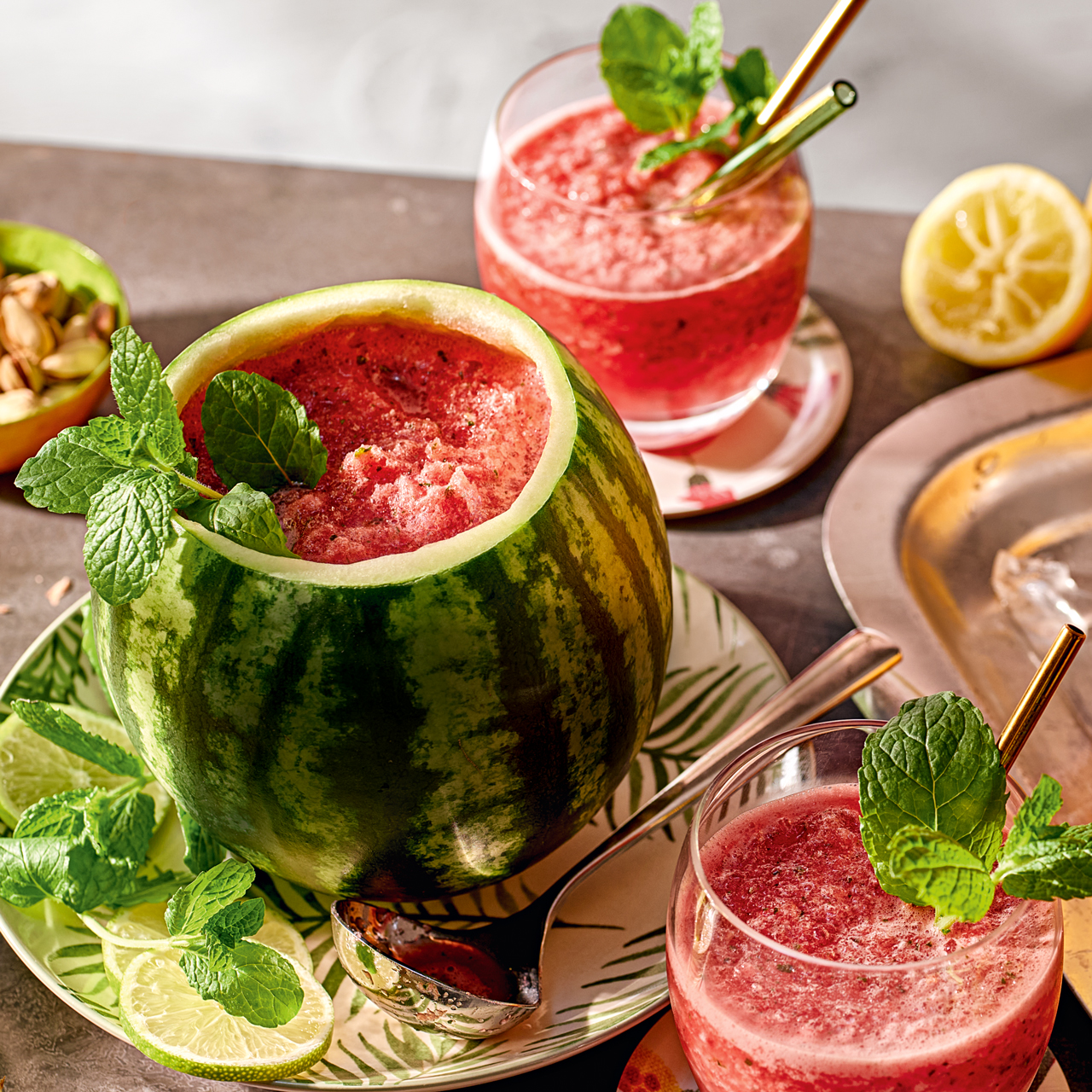 Watermelon, Chilli and Mint Punch 