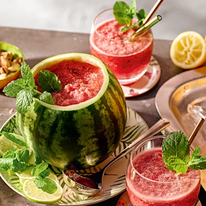 Watermelon, Chilli and Mint Punch