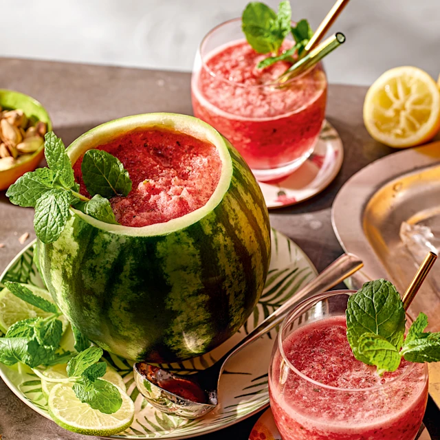 Watermelon, Chilli and Mint Punch
